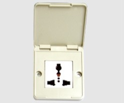 YL 011I 防水插座三(sān)孔-實驗室配(pei)件