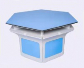 YL-0801-六邊(bian)形實驗桌(zhuo)-實驗室配(pèi)件